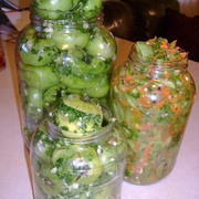 Солёные зелёные помидоры