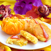 Сырники c мандаринами.