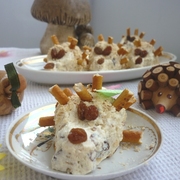 Творожные "ёжики" на завтрак и просто так