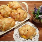 Булочки с ветчиной и сыром