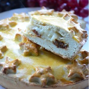 Баскский пирог с инжиром