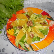 Салат с апельсинами