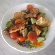 Салат с адыгейским сыром