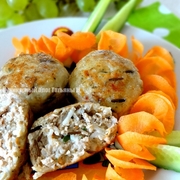 Котлетки с диким рисом и морковью