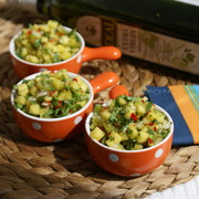 Мексиканский салат с манго и чили