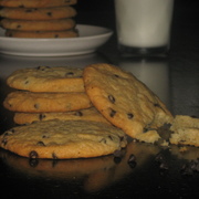 Американское печенье с шоколадными "каплями" (Сhocolate chips cookies)