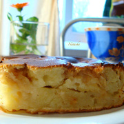 Пирог яблочный на кефире (просто-быстро).