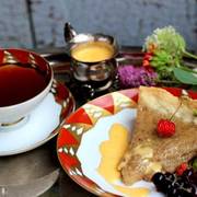 Тарт лаймово-ореховый с английским кремом