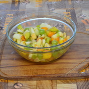 Видео-рецепт. Салат "Фруктовый рай"