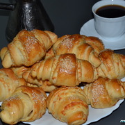 Круассаны с сыром