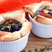 Тарталетки с инжиром и грудинкой. Тест-драйв с Окраиной.