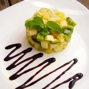 Тартар из фруктов "Фруктовый переполох"