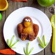 Тыквенно-творожная запеканка "Обезьянка"