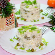 Салат из куриной грудки с дайконом (Новогоднее спасибо, Аllenka)