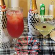 Новогодние коктейли "Замороженная мимоза" и "Флиртини". Видео