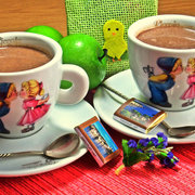 Шоколадный напиток с корицей и мёдом