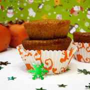 Запеканка из манки с хурмой