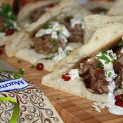 Бараньи тефтельки в армянском лаваше "Жемчужина Кавказа"