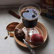 Red whine coffee punch