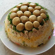 Салат "Лесная поляна". Видео