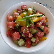 Салат с кускусом