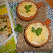 Жюльен с курицей и грибами