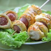 Шашлычки из сосисок