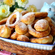 Творожные пончики (Oponki serowe)