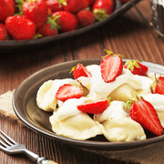 Вареники с клубникой рецепт - Очень Вкусно По-Домашнему. Видео