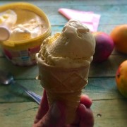 Домашнее манговое мороженое