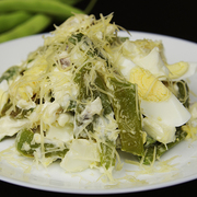 Салат с зеленой фасолью