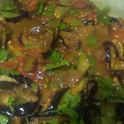 Баклажаны с болгарским перцем