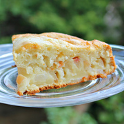 Фуктовый пирог с яблоками и грушами