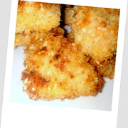 Нагетсы с сыром и кунжутом