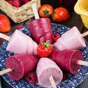 Зимний ягодный сорбет 