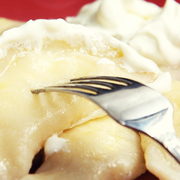 Вареники с картошкой - Меню на Рождество 2017