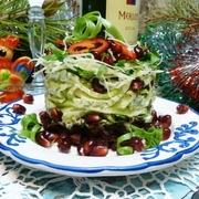 Салат "Гранатовая горка"