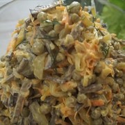 Печеночный салат. Вкуснейший салат из печени