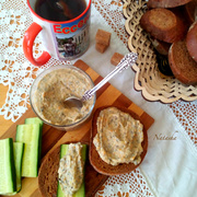 Паштет из лесных грибов с кабачком.