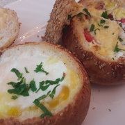 Яичница в булочке