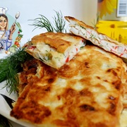 Восточные гренки из лаваша. Быстро, вкусно и необычно.