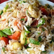  Салат рыбный «Встреча на экваторе» 