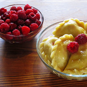 ВАРЕНИКИ с малиной. Идеальное тесто для вареников (рецепт из СССР)