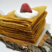 Блины на кефире. Всегда получаются с первого раза.