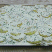 МИРОВАЯ ЗАКУСКА ИЗ КАБАЧКОВ С ОБАЛДЕННЫМ СОУСОМ