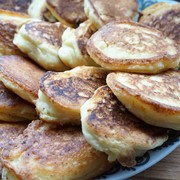 Творожные оладьи