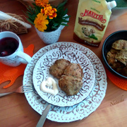 Лучший рецепт печёночных оладий с кабачком на майонезе оливковый "МахеевЪ"