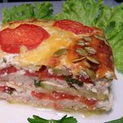 Лазанья из кабачков