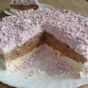 Шоколадно - ореховый торт - мороженое