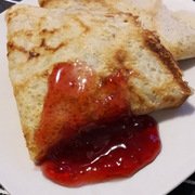 Блины на минеральной воде